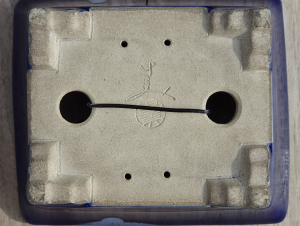 Tokoname Terahata Satomi 160mm × 135mm × 65mm